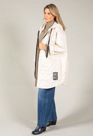 Floral Quilted Coat