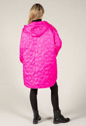Floral Quilted Coat