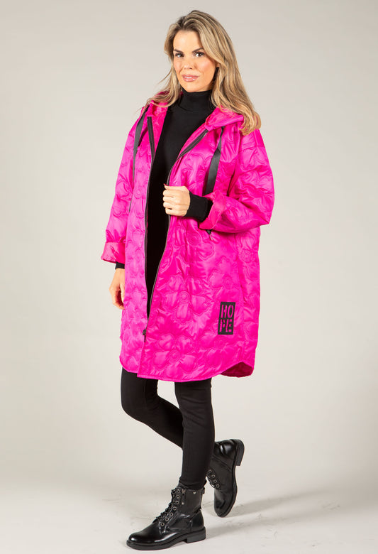 Floral Quilted Coat