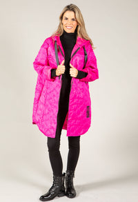 Floral Quilted Coat