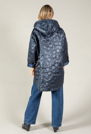Floral Quilted Coat