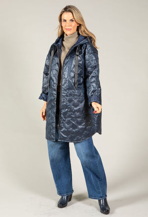 Floral Quilted Coat