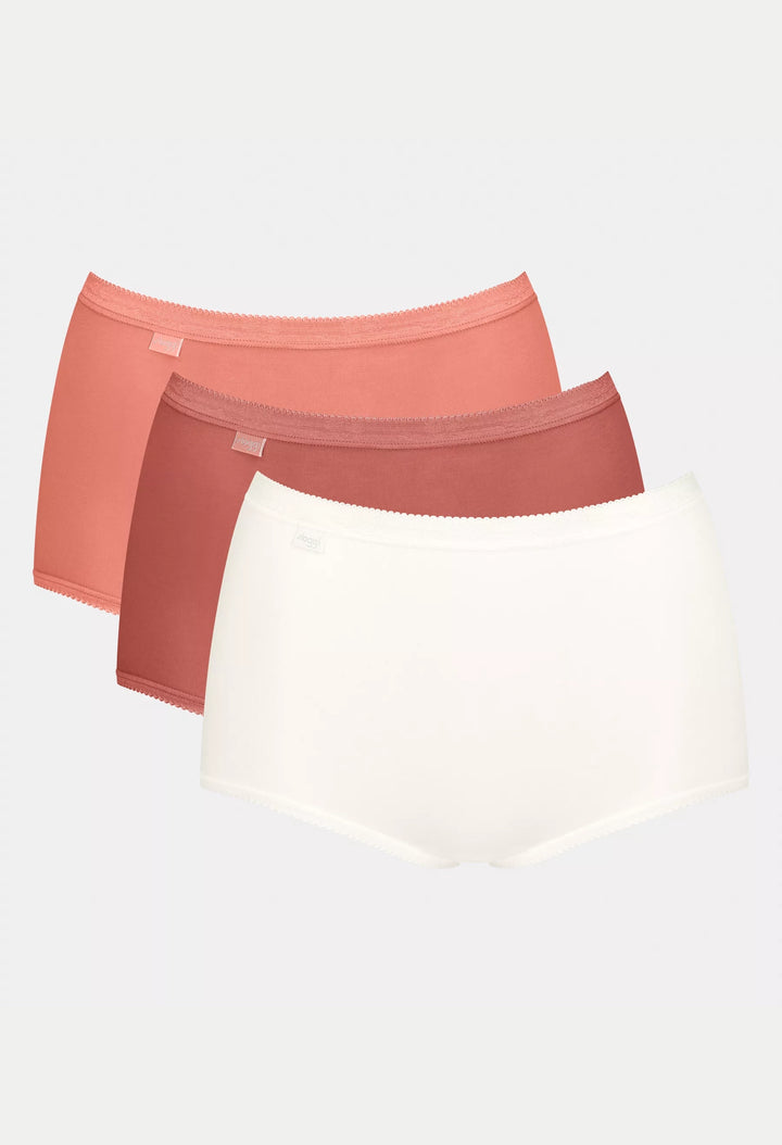 Sloggi Basic Maxi 3 Pack Cotton Briefs