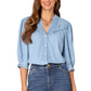 Western Denim Blouse