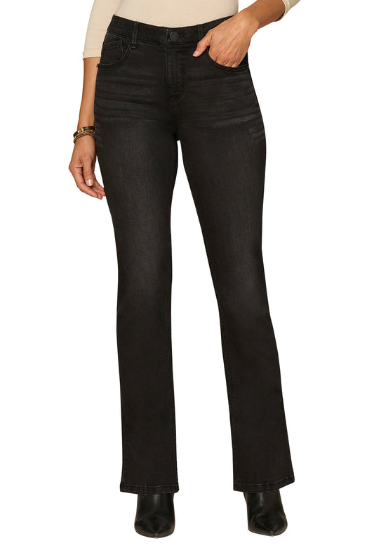 "Ab"solution® High Rise Itty Bitty Boot Jeans