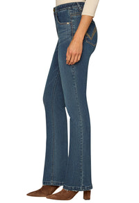 "Ab"solution Mid-Rise Itty Bitty Boot Jeans