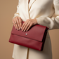Faux Leather Envelope Bag