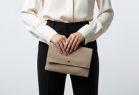 Faux Leather Envelope Bag