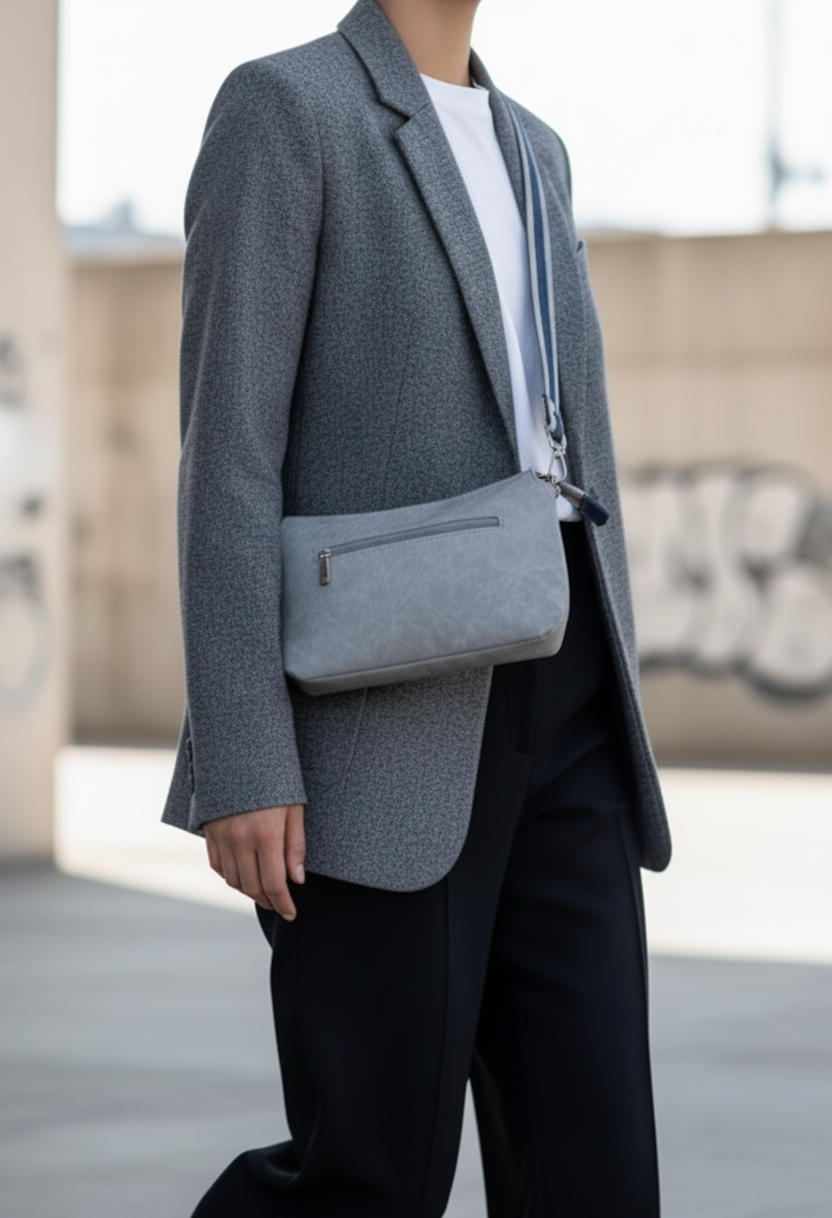 Faux leather Cross Body Bag