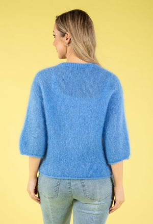 Fluffy Mohair Knit Jumper