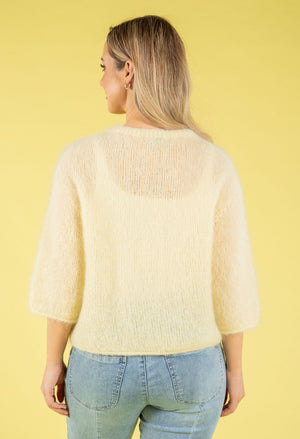 Fluffy Mohair Knit Jumper