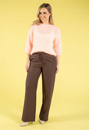 Fluffy Mohair Knit Jumper