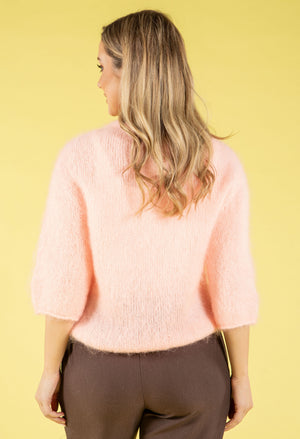 Fluffy Mohair Knit Jumper