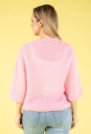 Fluffy Mohair Knit Jumper