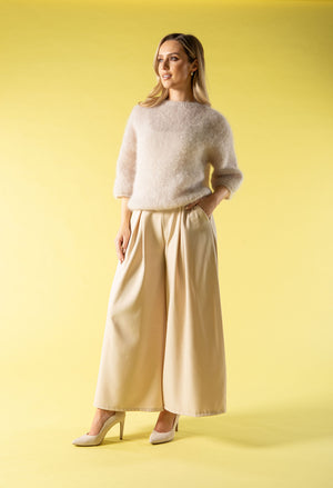 Fluffy Mohair Knit Jumper