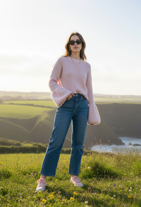 Balloon Sleeve Knit Jumper