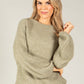 Balloon Sleeve Knit Jumper