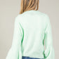 Balloon Sleeve Knit Jumper