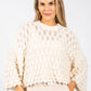 Scalloped Hem Knit Jumper