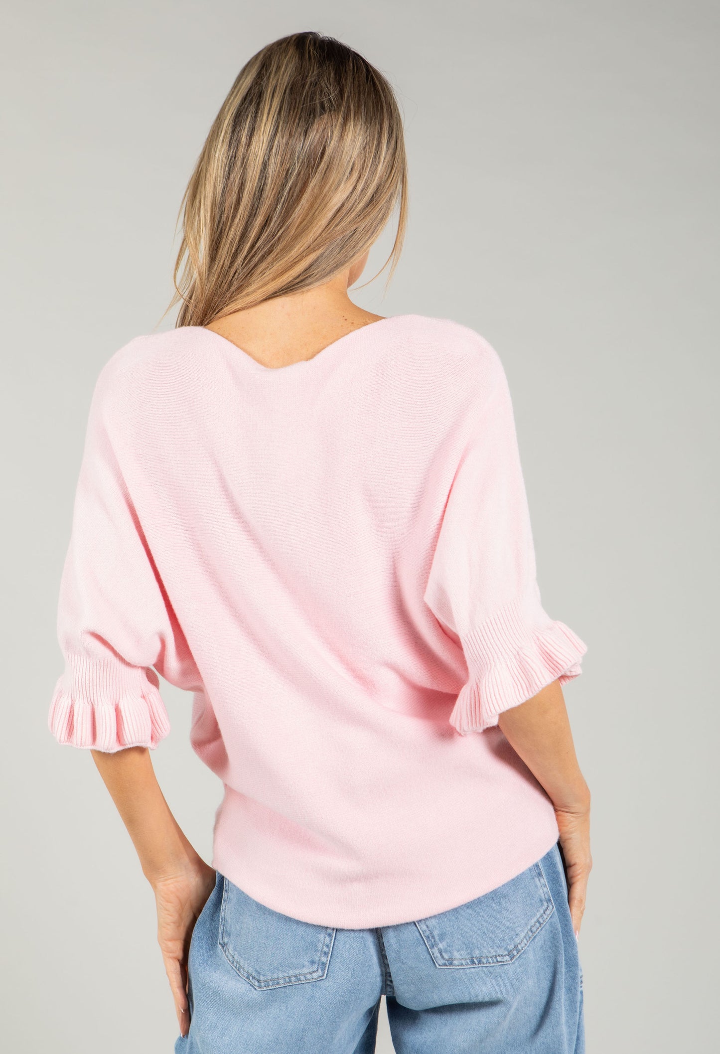 Romy Batwing Sleeve Soft Touch Knit