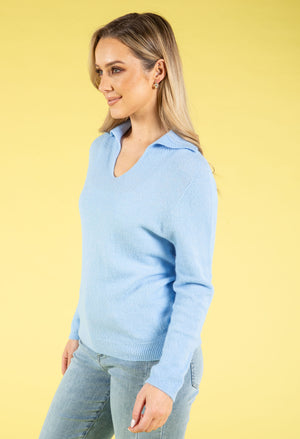 Gani V-Neck Knit Jumper