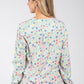 Boni Bouquet Ditsy Print Blouse