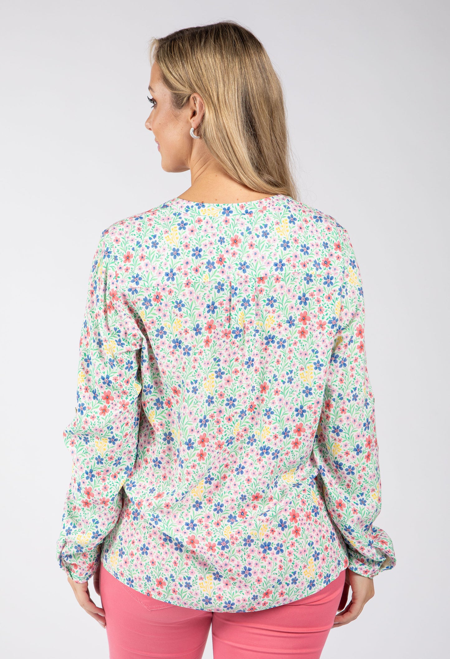 Boni Bouquet Ditsy Print Blouse