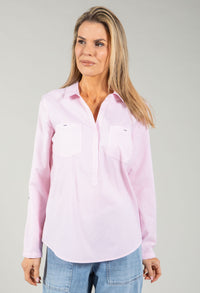 Relaxed Pin Stripe Shirt