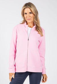 Olivia Ribbed Zip-Up Jacket