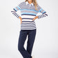 Striped Polo Top