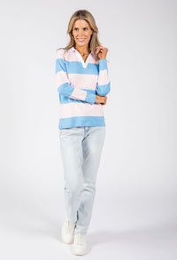 Rugby Stripe Top