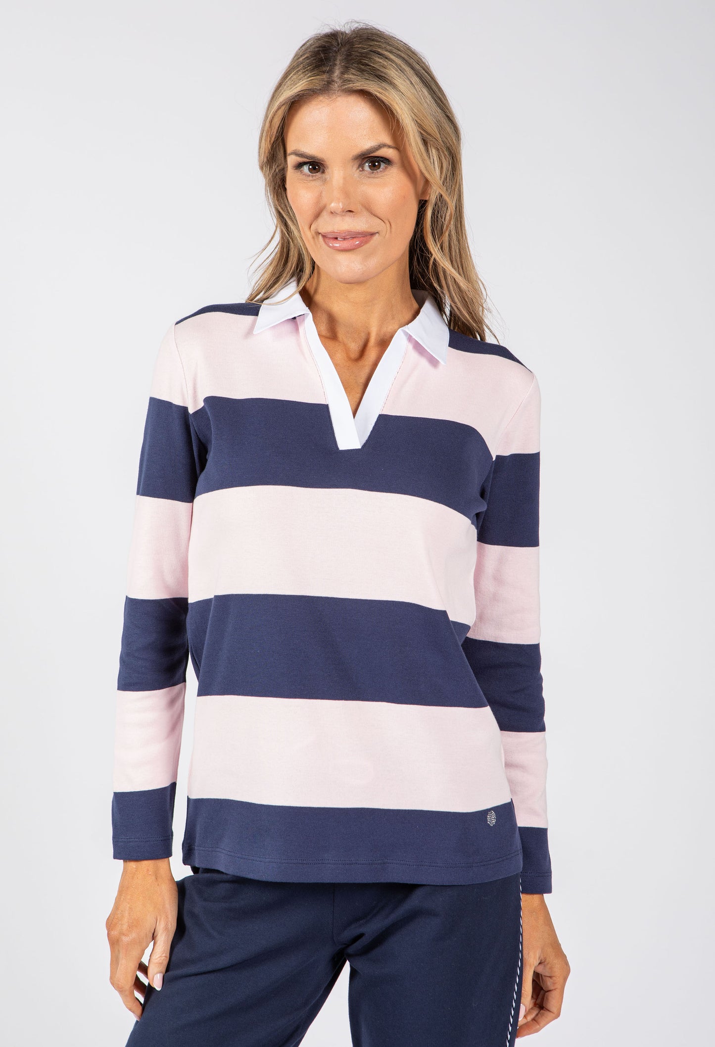 Rugby Stripe Top