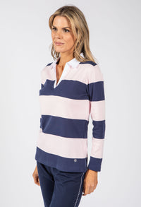 Rugby Stripe Top