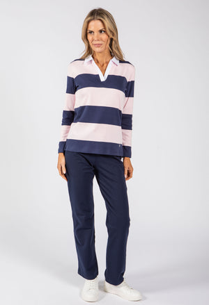 Rugby Stripe Top