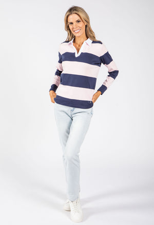 Rugby Stripe Top