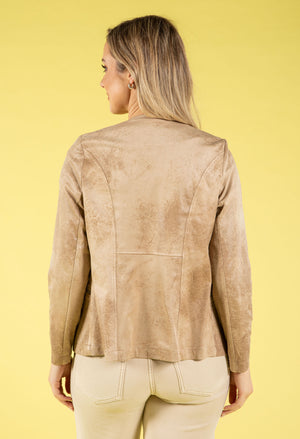 Vintage Leather Look Jacket
