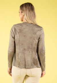Vintage Leather Look Jacket