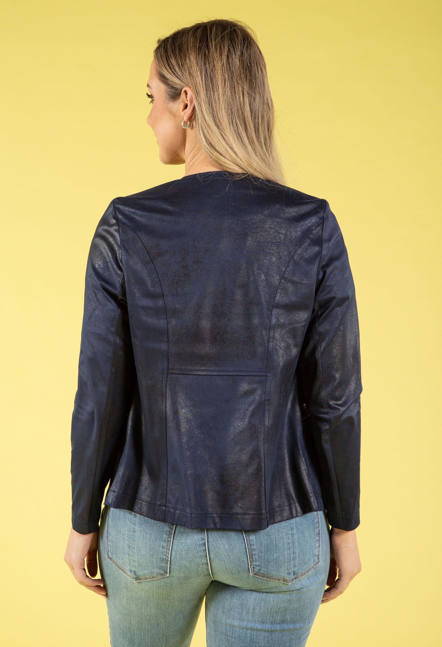 Vintage Leather Look Jacket