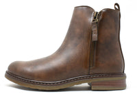 Zip-Up Chelsea Boot