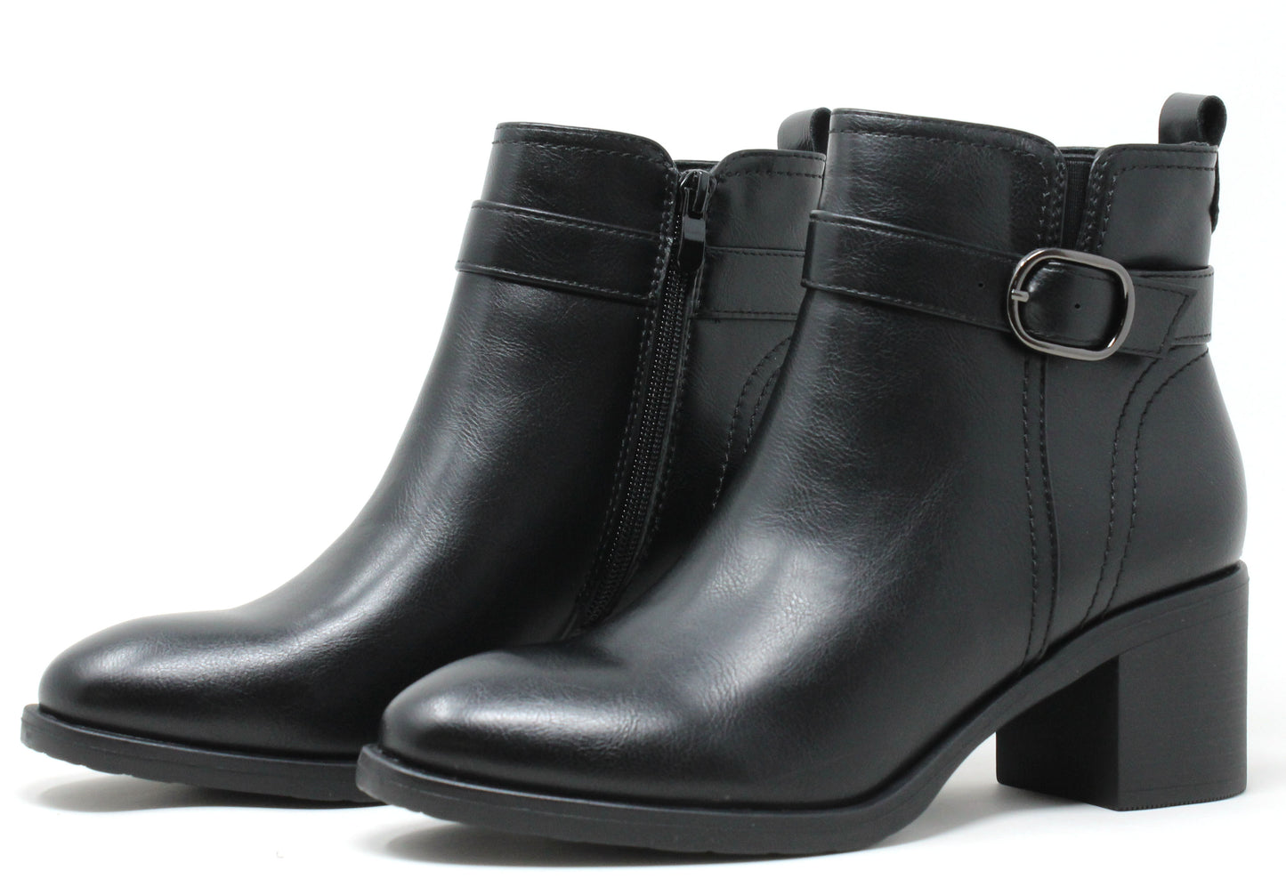 Buckle Detail Ankle Boot