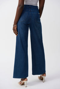 Wide-leg Stretch Jeans