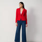 Wide-leg Stretch Jeans