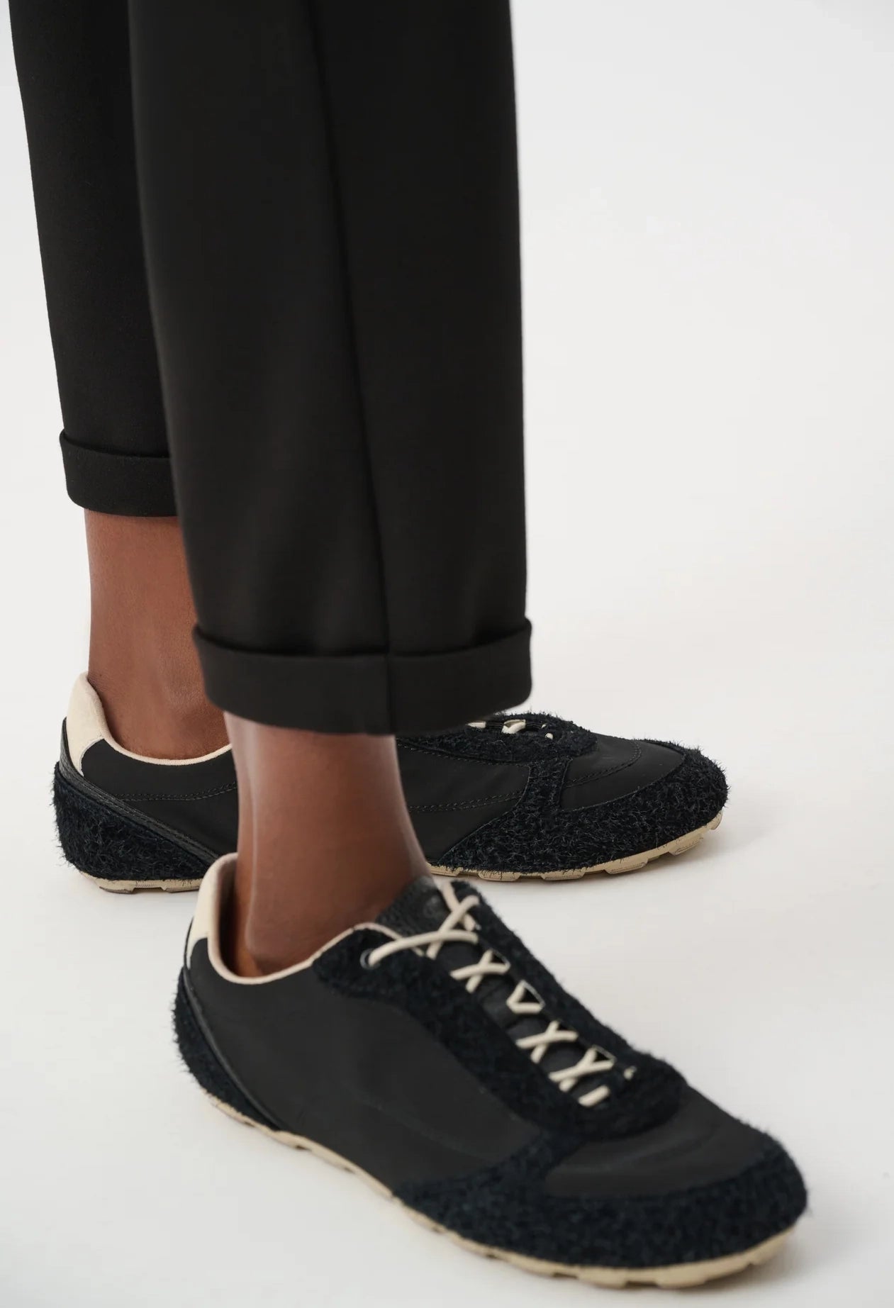 Casual Mid-rise Ankle Trousers