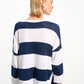 Striped Crew Neck Pullover