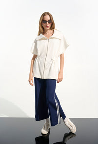 Sporty Hip-length Jacket