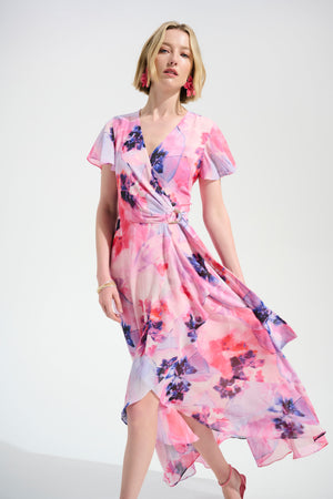 V-neck Wrap Dress