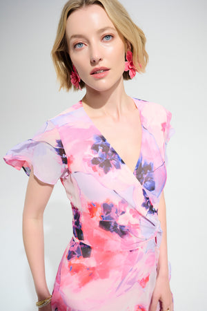 V-neck Wrap Dress