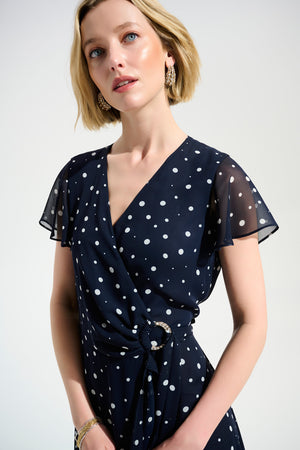 V-neck Wrap Dress