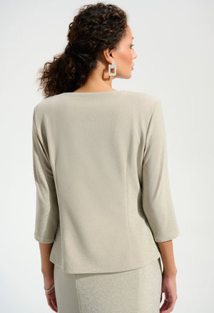 Formal Round Neck Twin Set