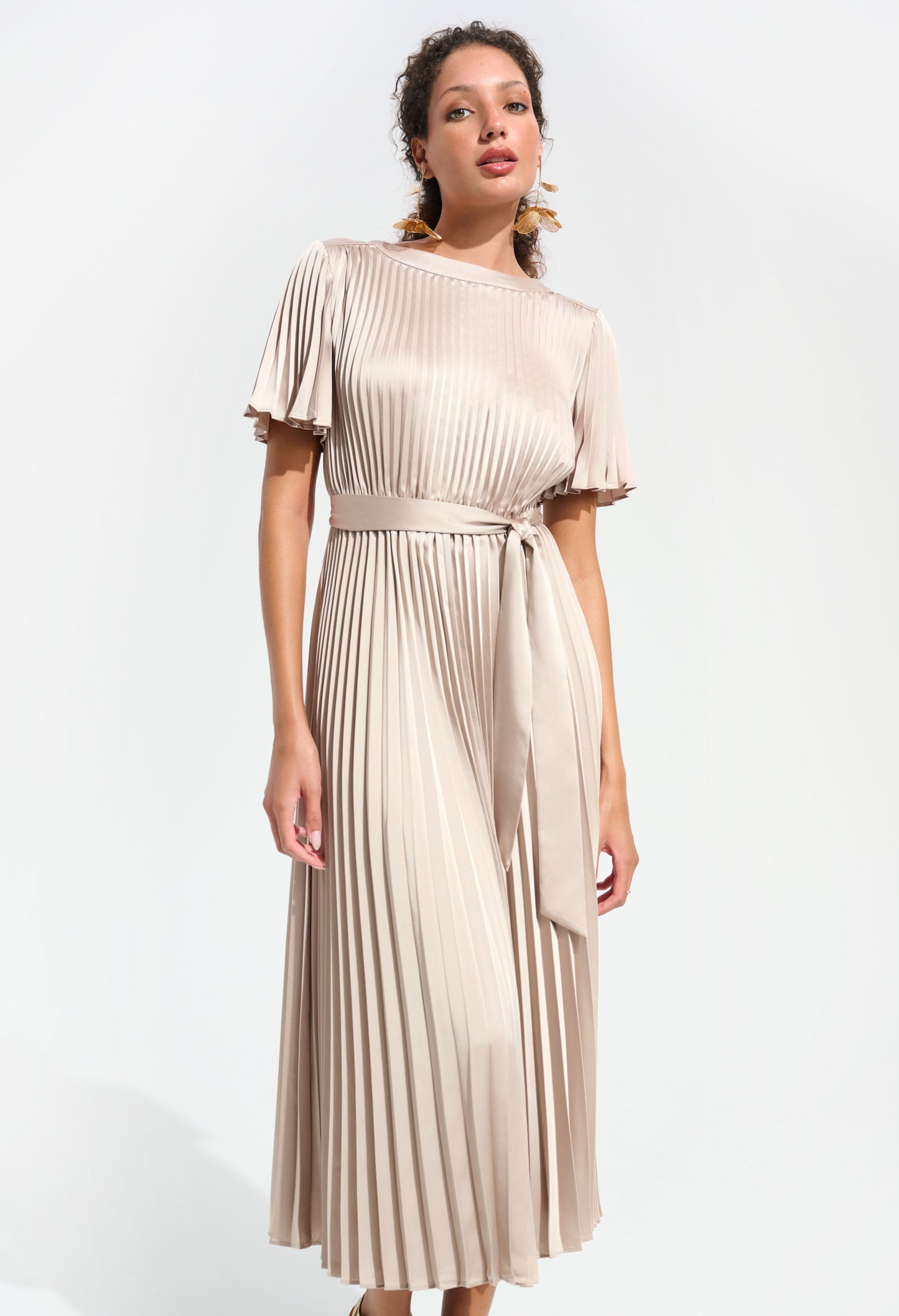 Midi Fit And Flare Dress